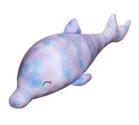 KUKUShining Delfín De Peluche, Suave Y Esponjoso Animal Marino De Peluche Colorido para Decoración De Habitaciones(110cm/43.3in)