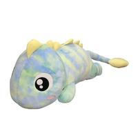 KUKUShining Dinosaurio Peluche, Lindo Suave Color Dibujos Animados Muñecos Animales Almohada Divertida Juguetes for Sofá Cumpleaños(Green,100cm/39.37in)