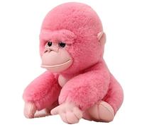 KUKUShining King Kong Peluche, Suave Adorable Chimpancé Muñeco Peluches Almohada Juguete for Acompañar Novia(Pink,30cm/11.81in)