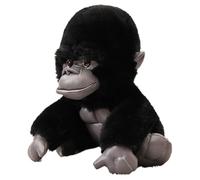 KUKUShining King Kong Peluche, Suave Adorable Chimpancé Muñeco Peluches Almohada Juguete for Acompañar Novia(Black,30cm/11.81in)