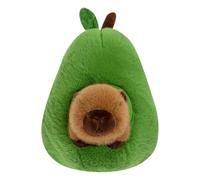KUKUShining Lindo Juguete De Peluche De Capibara De Aguacate, Suave Y Abrazable Muñeco De Peluche De Simulación De Capibara Regalo For Cumpleaños(35cm/13.77in)