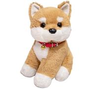 KUKUShining Lindo Perro De Peluche, Suave Cachorro Kawaii Border Collie Peluche De Bulldog Shiba Inu For Cumpleaños De Niños(Shibainu,22cm/8.7in)