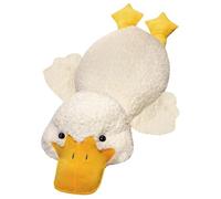 KUKUShining Pato De Peluche, Suave Tierno Animal Que Se Abraza Almohada Kawaii De Patos Blancos Grandes Juguete De Peluche For Acurrucarse(120cm/47.2in)