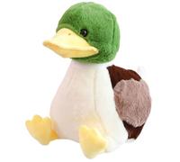 KUKUShining Pato Peluche, Lindo Realista Muñeco Peluches Dibujos Animados Suave for Jugar Decoración Cumpleaños(Green,32cm/12.6in)