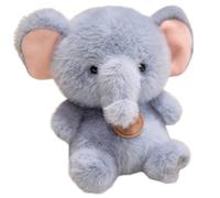 KUKUShining Peluche De Animales Pequeños, Lindo Capibara Suave Zorro De Peluche Almohada De Escritorio Peluche For Bebé Cumpleaños Niños Acompañamiento(Elephant)