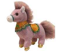 KUKUShining Peluche De Caballo, Suave Muñeco De Peluche De Poni con Pelo Esponjoso Ideal para Decoración De Interiores Y Exteriores(Purple,50cm/19.7in)