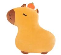 KUKUShining Peluche De Capibara, Lindo Zorro De Peluche Suave Cocodrilo Que Abraza A Un Rinoceronte Peluche Blando For Niños Y Adultos(Capybara)