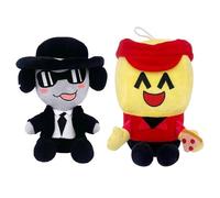 KUKUShining Peluche De Forsaken Chance, Suave Y Adorable Personaje De Videojuego Ideal For Cumpleaños Y Navidad De Niños Gamers(2pcs)