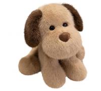 KUKUShining Peluche De Golden Retriever, Suave Y Tierno Perro De Peluche Cachorro Esponjoso Compañero De Abrazos Regalo para Niños(Khaki,25cm/9.84in)