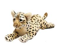 KUKUShining Peluche De Leopardo, Lindo Animal León Almohada Cómoda Tigre De Peluche for Niños Sofá Cumpleaños(Leopard,48cm/18.9in)