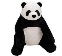 KUKUShining Peluche De Panda, Adorable Animal De Peluche Sentado Almohada For Acurrucarse Lindo Cojín Suave Y Regordete For Regalos For Niños(47cm/18.50)