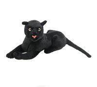 KUKUShining Peluche De Pantera, Figura De Peluche De Pantera Negra Juguete Suave Y Realista Muñeco De Colección para Regalo De Cumpleaños(50cm/19.8in)
