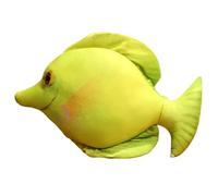 KUKUShining Peluche De Pez Marino, Pescado De Mar Dorado Almohada Suave Muñeco Realista De Pez Juguete De Peluche Adornos Decorativos(Yellow,70cm/27.6in)