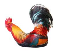 KUKUShining Peluche De Pollo, Gallo Gallina Faisán Peluches Juguete Suave Almohada para Decoración del Hogar Dormitorio Y Oficina(Rooster)