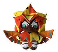 KUKUShining Peluche Shadow Milk Cookie, Peluche de Animal de Cookie Run Kingdom Perfecto for Fans & niños Encantador Regalo(Golden Cheese)