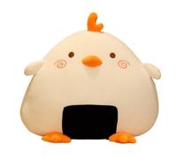 KUKUShining Pollo Peluche, Lindos Divertidos Animales Peluches Muñecos Pato Regordetes Juguete Suave for Regalos Decoración Cumpleaños(Chicken B,45cm/17.71in)