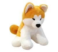 KUKUShining Shiba Inu Perro Peluche, Suave Perro Akita Cachorro para Decoración de Habitación Niños y Amantes de los Perros(35cm/13.8in)