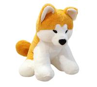 KUKUShining Shiba Inu Perro Peluche, Suave Perro Akita Cachorro para Decoración de Habitación Niños y Amantes de los Perros(45cm/17.7in)