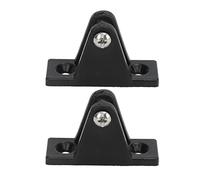 Kukyller 2 UNIDS Bimini Bisagra de Cubierta Superior Barco Bimini Juego de Hardware de Montaje Superior Equipo de Navegación de Montaje Plano Montaje de Bisagra de Cubierta de Barco Marino