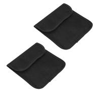 Kukyller 2PCS Camera Filters Case, Nylon Camera Filter Lens Protector Bag Lens Pouch for up to 82mm