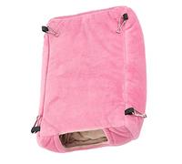 Kukyller Cama para pájaros, a Prueba de Viento, Invierno, cálido, Nido para pájaros, casa, Hamaca Colgante, cobertizo, cabaña escondida, Tienda Colgante cálida de Felpa para (Grande 11 cm/4,33