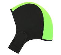 Kukyller Capucha de Traje de Neopreno Capucha de baño Envoltura para el Cabello de Buceo Gorro de natación para Mujeres Cabello Largo Hombres Capucha de Surf Capucha de Buceo Capucha de (Negro Verde)