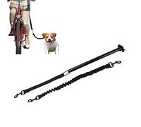 Kukyller Correa para Bicicleta para Perros, Correa para Bicicleta para Perros con Manos Libres, cinturón de tracción con Accesorio Grueso con Llave Hexagonal para Entrenar, Correr