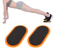 Kukyller Deslizadores centrales, 2 Discos deslizantes ovalados, auténticos Deslizadores de Entrenamiento, Disco de Ejercicio, Estera Deslizante para Entrenamiento de Fuerza Abdominal