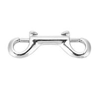 Kukyller Double Ended Bolt Snap Hooks, Double Ended Snap Hooks Marine Grade Clips Scuba Diving Clips Snap Scuba Diving Buckle (90mm)