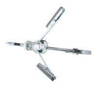 Kukyller Engine Cylinder Hone Tool, Cylinder Hone Adjustable Deglazer Flexible Shaft Engine Hone Carbon Removing for Car 2-6.7in Range