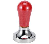 Kukyller Espresso Tamper, Aluminium Alloy Tamper Arista Tool for Home and Commercial Coffee Machines (Roja)