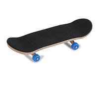 Kukyller Finger Skateboard, Maple Wooden Alloy Fingerboard Skate Kit Professional Mini Maple Wooden Fingerboards with Box Reduce Pressure Kids Gifts (Dark Blue)