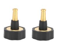 Kukyller Garden Hose Nozzle, 2PCS G3/4 Water Hose Nozzle High Pressure Powerful Washer for Cleaning and Watering