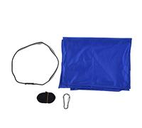 Kukyller Hamaca aérea para Yoga, Hamaca para Yoga, Antena elástica de 25 kn con Cadenas Tipo Margarita, Junta tórica para Entrenamiento de Fuerza en inversión, Kit de Hardware Inicial (Azul)