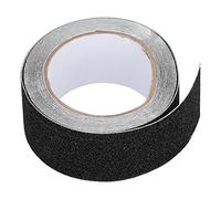 Kukyller Non Slip Stair Treads Outdoor Non Slip Tape Skateboard Grip Tape Floor Transition Strip Anti Slip Tape Stair Safety Tape (Black)