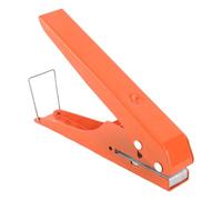 Kukyller Perforadora de un solo orificio, tapa de tornillo ajustable, perforadora, bandas de borde, alicates de perforación, herramienta de perforación para tarjetas de PVC,