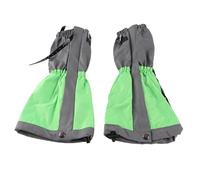 Kukyller Polainas para piernas para hombres, protectores de piernas, polainas para sendero, polainas para botas, polainas para nieve, calzado para senderismo, cubierta para botas, polainas (Verde)