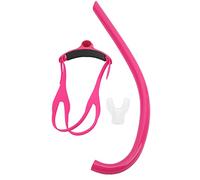 Kukyller Snorkel de natación Snorkel con Boquilla de Silicona Snorkel montado en la Parte Delantera Snorkel con Boquilla Equipo de Entrenamiento de natación Snorkel para Respirar Equipo de (Roja)