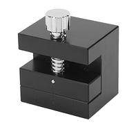 Kukyller Watch Band Holding Vise, Adjustable Watch Strap Pin Removal Tool Link Removal Part Universal Drill Press Clamp Table Bench Vice for Watchmaker (Black)