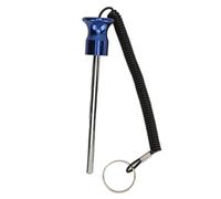 Kukyller Weight Stack Pin, Magnetic with Pull Rope Weight Stack Selector Pin for Strength Training Accessories Exercise 8x125mm (Azul)