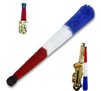 KUKYO - Protector de almohadillas para saxofón, algodón ultra y limpiador de cepillos (ALTO, tricolor)