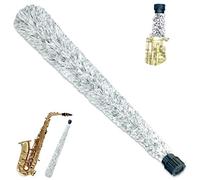 KUKYO Protector de almohadillas para saxofón alto, limpiador de cepillo de fibra ultra para mantener, fácil de cuidar el medio ambiente, fácil para el cuerpo humano, regalos.