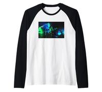 Kula Shaker Hush Cantante Crispian Mills Live 1999 Camiseta Manga Raglan