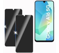KULAIKE【2 Piezas Protector Pantalla Privacidad para Samsung Galaxy A16,Cristal Templado Anti Espía,Sin Burbujas,Anti-Espía Vidrio Película,Privacy Screen Protector,9H Dureza,Anti-Arañazo