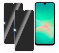 KULAIKE【2 Piezas Protector Pantalla Privacidad para Samsung Galaxy A26 5G,Cristal Templado Anti Espía,Sin Burbujas,Anti-Espía Vidrio Película,Privacy Screen Protector,9H Dureza,Anti-Arañazo