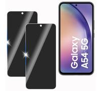 KULAIKE【2 Piezas Protector Pantalla Privacidad para Samsung galaxy A54,Cristal Templado Anti Espía,Sin Burbujas,Anti-Espía Vidrio Película,Privacy Screen Protector,9H Dureza,Anti-Arañazo