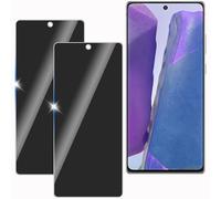 KULAIKE【2 Piezas Protector Pantalla Privacidad para Samsung galaxy Note20,Cristal Templado Anti Espía,Sin Burbujas,Anti-Espía Vidrio Película,Privacy Screen Protector,9H Dureza,Anti-Arañazo