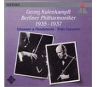 KULENKAMPFF GEORG (violino) - Schumann/Mendelssohn;Violin