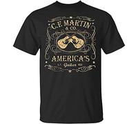 kuler Vintage Guitar Guitarist C.f Martin & Co. America Short Sleeve tee T-Tshirts Camisetas y Tops(Medium)
