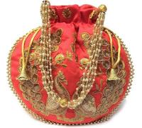 KULIA Bolsa Potli de boda para dama de honor para mujer